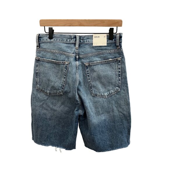 Agolde 90's Pinch Waist Short High Rise Straight Leg in Marquee Size 28 - Picture 6 of 7